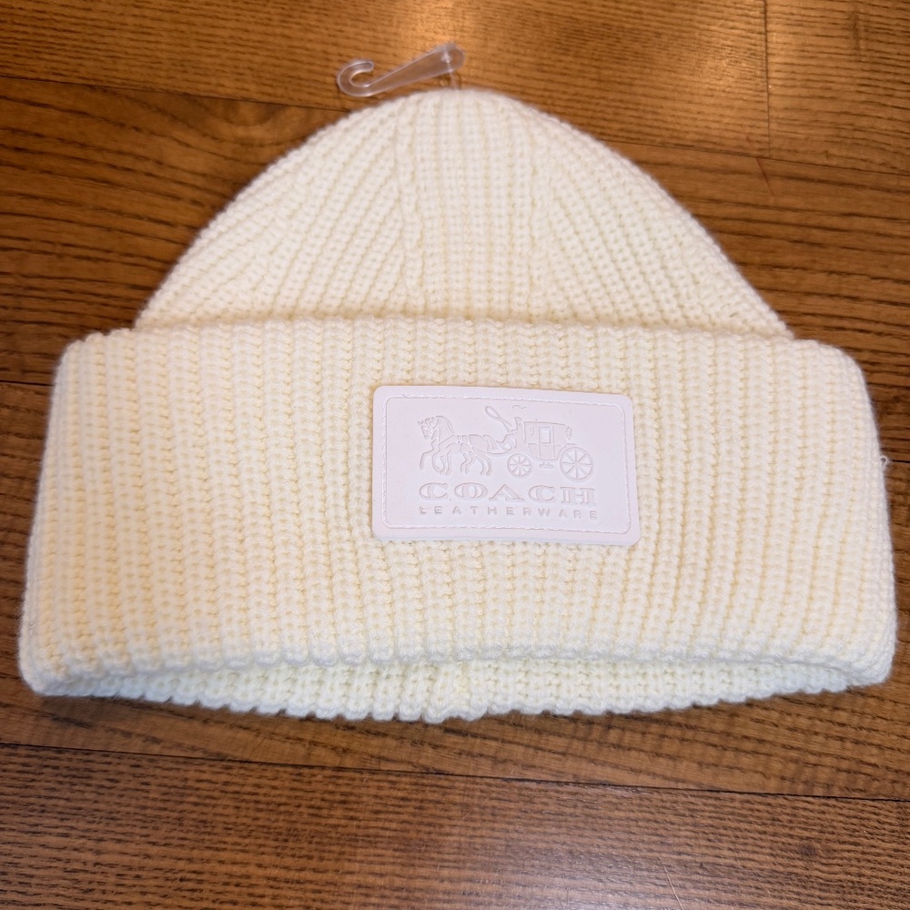 Coach Stocking Beanie-NEW